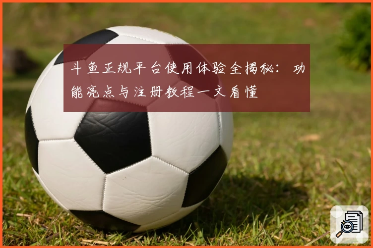 斗鱼正规平台使用体验全揭秘:功能亮点与注册教程一文看懂