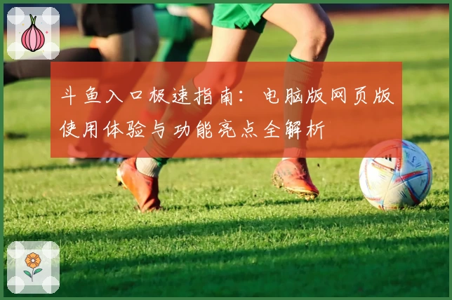 斗鱼入口极速指南：电脑版网页版使用体验与功能亮点全解析